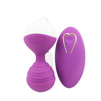 Boules vibrantes pour exercices de Kegel, ensemble avec télécommande, rechargeable, entraîneur des muscles du plancher pelvien, étanche IPX6, bruit 40dB, vibration