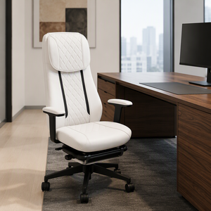 <b>Ergonomic</b> Reclining Office <b>Chair</b> Footrest Massager Portable Computer Desk <b>Chair</b> Body Workstation Home Office - Product Image 2