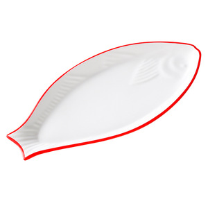 Platos de Pescado de Melamina Ovalados, Bandejas de Servicio para Hoteles y Restaurantes, Platos de Cena Irrompibles de Color Sólido - Product Image 5