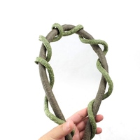 Vigne d'arbre de Simulation de m, vignes longues 3,5 cm longueur, revêtement artificiel Flexible pour escalade sur la Jungle, le caméléon, les légers et les reptiles pieds