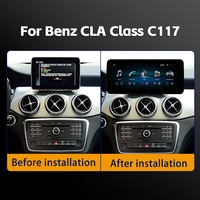 Système Linux 10,25/12,3 pouces pour voiture Mercedes-Benz Classe GLA X156 / C117 / W176, lecteur vidéo de navigation CarPlay, Android Auto