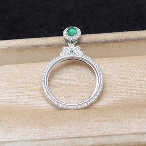 Accesorios de Plata S925 para Joyería de Perlas, Bandeja Vacía para Perlas Mabe de 19.8-20 mm, 15.2 mm, 15.5 mm, Juego 6118 - Product Image 4