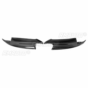 Protector de Parachoques Delantero Izquierdo+Derecho E90 E92 de Fibra de Carbono Real para BMW E90 E92 E93 M3 2007-2013 - Product Image 4