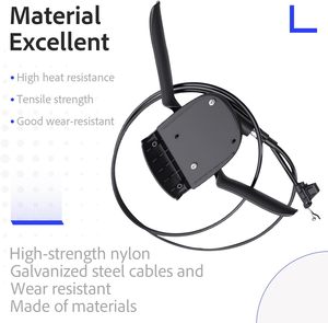 Cable de Control de Accionamiento 581080913 para Cortacésped Rotatorio a Gasolina Craftsman XT721F, Ancho de Corte de 25 Pulgadas, Altura Máxima de Corte de 4.5 Pulgadas, 40 mm - Product Image 4