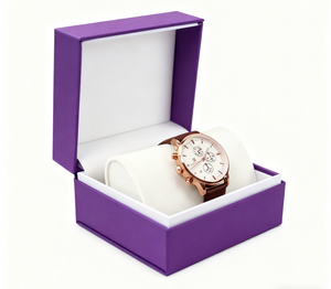 Yellow vend en gros des boîtes à montres en cuir PU haut de gamme, des présentoirs à montres à ouverture rabattable, des boîtes de rangement et des coussinets. - Product Image 5