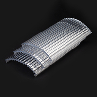 Diffuseurs de lumière LED personnalisés - Profil en plastique PC extrudé, haute transmission de la lumière, garantie chinoise de 5 ans