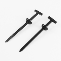 Attaches-câbles en nylon autobloquants robustes avec système de fixation à broche et bouton, outil pour la réparation automobile quotidienne