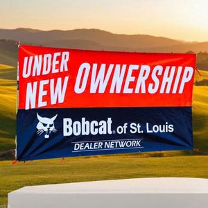 Wholesale Custom Size Outdoor Polyester Advertising Banner <b>Flag</b> Personalized Design with Digital Printing Custom Logo - Product Image 3