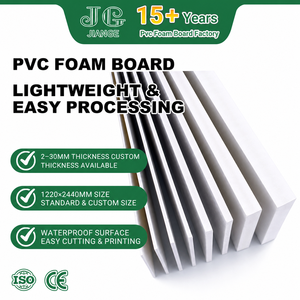 Lámina <span class=keywords><strong>de</strong></span> PVC Espumado Jianguan, Ligera, Impermeable, Fácil <span class=keywords><strong>de</strong></span> Cortar e Imprimir, Personalizable, <span class=keywords><strong>de</strong></span> 2 <span class=keywords><strong>a</strong></span> 30 mm <span class=keywords><strong>de</strong></span> Grosor, para Paneles <span class=keywords><strong>de</strong></span> Señalización y Gabinetes - Product Image 1