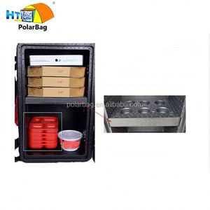 Mochila Térmica Aislada para Entrega de Pizza y Comida Caliente, 50L, Negra, de EPP, Caja de Entrega de Pizza Aislada de EPP - Product Image 3