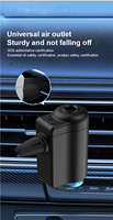 Diffuseur de voiture M83 USB sans eau, mini diffuseur d'air portable en plastique avec parfum écologique