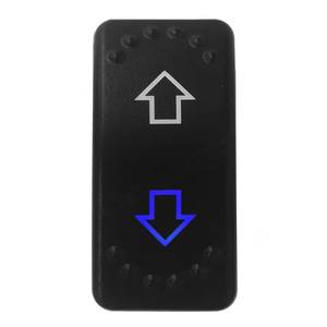 ลูกศรสีเขียวและสีฟ้าแอลอีดีสวิทช์โยกเสาคู่โยน3ตำแหน่งในการปิดบนเรือทะเลสวิตช์20A 12V ขึ้น<span class=keywords><strong>ลง</strong></span>ในออก - Product Image 3