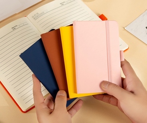 Nhiều thiết kế phông chữ tái chế giấy ràng buộc A5 xoắn ốc tập thể dục máy tính xách tay - Product Image 2