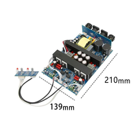 Carte d'amplificateur numérique HIFI haute puissance IRS2092 à double canal classe D 500W+500W, super LM3886, fabriquée en Chine pour systèmes Hi-Fi