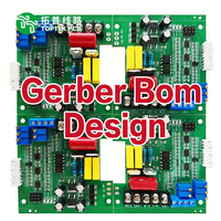 Leiterplatten-Taschenlampen-Platine mit Rückbeleuchtung, Inverter, Runde Glühbirne 12V Aluminium 9W MCPCB Bildschirm Smart AC BM PCBA Chip LED TV