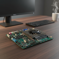 Motherboard Mini ITX Industri Intel Generasi ke-12/13 I3/i5 DDR4 64GB Dual Channel SATA Gigabit LAN M.2 Kontrol Terintegrasi Baru IPC
