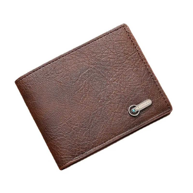 New Arrival Fashionable hot product high quality cheap price fold leather wallet for men