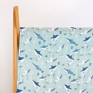 <span class=keywords><strong>Couverture</strong></span> d'emmaillotage personnalisée pour nouveau-né, motif lapin, 70% bambou 30% coton, en mousseline, pour bébé musulman - Product Image 5