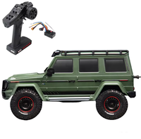 YiKong YK4106 Pro 1/10 Big G 4WD RC Crawler Tank Turn 11CH Télécommande Verrouillable 2 Vitesses LED RTR Jouets Télécommandés
