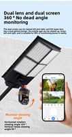 Caméra de surveillance LED solaire Plug-and-play Vision nocturne couleur ultra-claire Étanche IP65 Garantie 2 ans Faisceau 120°