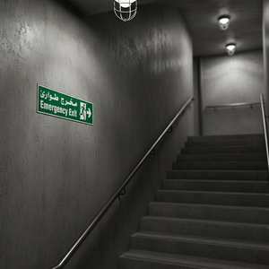 Letrero Luminoso de Alta Intensidad que Brilla en la Oscuridad, Adhesivo Fluorescente <span class=keywords><strong>Fotoluminiscente</strong></span>, Señalización de Seguridad - Product Image 5