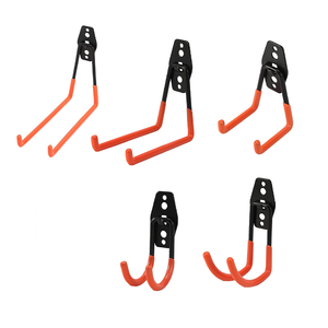 Crochet <span class=keywords><strong>mural</strong></span> en acier pour <span class=keywords><strong>porte</strong></span> de <span class=keywords><strong>garage</strong></span> pour vélo suspendu - Product Image 3