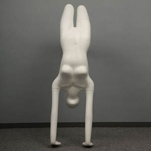 Maniquí de fibra de vidrio para mujer, maniquí femenino de cuerpo completo, blanco, moda al por mayor - Product Image 2