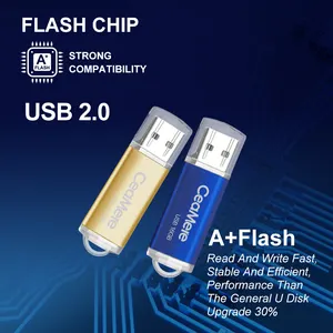 Ceamere CMU010 USB 2.0 Flash sürücü 128GB 64GB 16GB USB 3.0 Metal Pendrive özel sürgülü Flash bellek Flash Disk 32GB Memory Stick