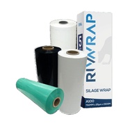 Productos de Fabricación China, Envoltura para Pacas Redondas, Envoltura Agrícola de 25 micras, 750 mm x 1500 m, Película Estirable para Ensilaje