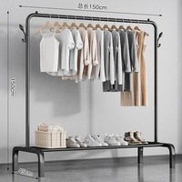 Porte-manteau et porte-chapeaux multi-niveaux sur pied, vente directe usine, séchoir à linge domestique pour chambre à coucher