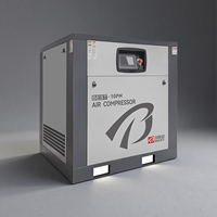 Compresseur d'air pour l'industrie de la réparation automobile 7,5 kW 8-13 bars, moteur à aimant permanent à fréquence variable, refroidissement par air 380 V/220 V