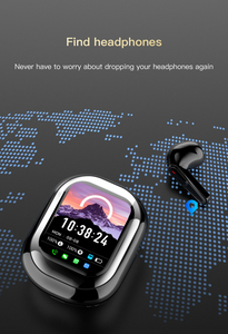 SE-ONE <strong>TWS</strong> BT V5.4 Noise Cancelling Earbuds Hot Sale Low Price Wireless Stereo Headphone with Touch Control LED Display - Product Image 3