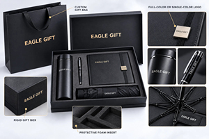 4pcs Custom Logo Marketing Promotional Notebook Luxury Gift Set Business Corporate Gift Set for Customers Gift - Product Image 6