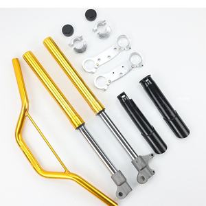 Fourche avant inversée pour moto tout-terrain, ensemble complet, compatible avec la modification des pièces Xiao Apollo, fourche inversée pour moto - Product Image 2