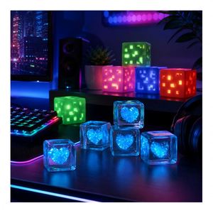 Balle anti-stress en TPR lumineuse en forme de cœur, jouet sensoriel souple, cadeau pour enfants, lot de fête, vente en gros - Product Image 4