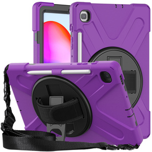 Funda con Soporte Giratorio de 360 Grados para Tablet <span class=keywords><strong>Samsung</strong></span> <span class=keywords><strong>Galaxy</strong></span> <span class=keywords><strong>Tab</strong></span> <span class=keywords><strong>S6</strong></span> <span class=keywords><strong>Lite</strong></span> 10.4 2020 SM-P610 P615 P613 <span class=keywords><strong>P619</strong></span> 2022 P620 P625 2024 - Product Image 4