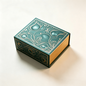 Cajas de Regalo de Libros de Lujo Personalizadas, Caja de Cartón Reciclable, Estampado en Caliente, Perfume de Alta Gama, Empaque Elegante de Marca de Alta Gama - Product Image 3