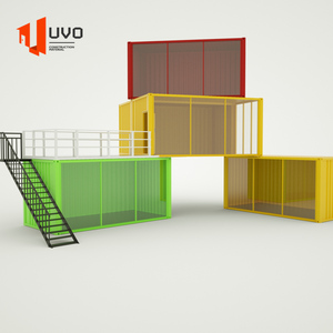 UVO commercio all'ingrosso prefabbricato contenitori mobili piccole case modulari case contenitore cafè Store - Product Image 5