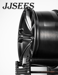 JJSEES Jantes forgées 5x120.65 pour Corvette ZR1 Z06 C6 C7 C8 19 20 21 pouces, jantes légères en alliage concave noir brillant - Product Image 2