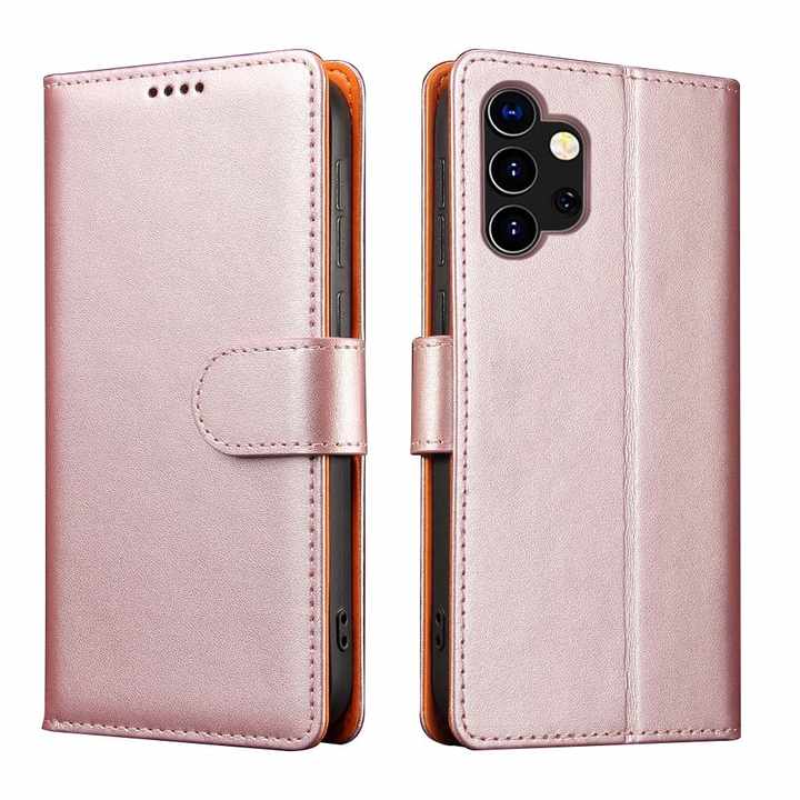 Factory Genuine Leather Wallet Pouch Case for Xiaomi Redmi Note 10