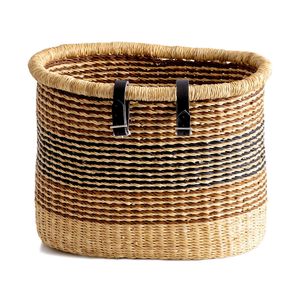 Cesta de mimbre vintage tejida a mano al por mayor de fabricante vietnamita, organizador de almacenamiento ecológico para decoración del hogar y bicicletas - Product Image 3