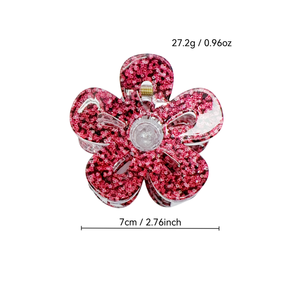 Pinza de Pelo SINAYA <span class=keywords><strong>2026</strong></span> de 8cm, Personalizable en Cualquier Color, Accesorio para el Cabello con Diseño de Flor Coreana, Suave, Moderna, Tipo Garra de Tiburón, Dulce y Linda para Niñas - Product Image 5