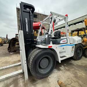 Montacargas TCM FD70 FD100 Usados de 7 Toneladas en Venta, Montacargas Diésel de 10 Toneladas Fabricados en Japón, Montacargas TCM de Segunda Mano - Product Image 4