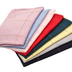 Hiyab para Mujeres Musulmanas, Pañuelo Islámico Moderno y Popular, con Adornos, de Lona y Poliéster, en Bolsa Individual, ZYF-1456 - Product Image 3