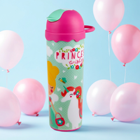 Bouteille de vélo en PP de 380 ml, forme crème glacée, avec logo personnalisé, réutilisable, écologique, sans BPA, sécuritaire pour les aliments, avec bouchon rabattable, idéale pour le camping