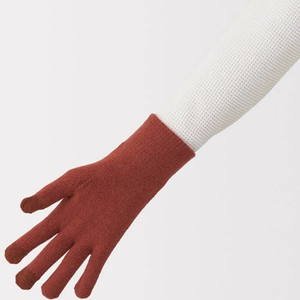 10G - 13G seamless <b>knit</b> Viet Nam WRIST Winter Outdoor 100% Merino Thermal <b>Gloves</b> For Winter wear - Product Image 1