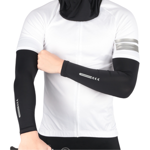 Mangas de Ciclismo para Hombre con Diseño de Tatuaje de Moda, Transpirables, Adelgazantes, de Secado Rápido, Absorción de Sudor, Protección Solar, Seda de Hielo - Product Image 1