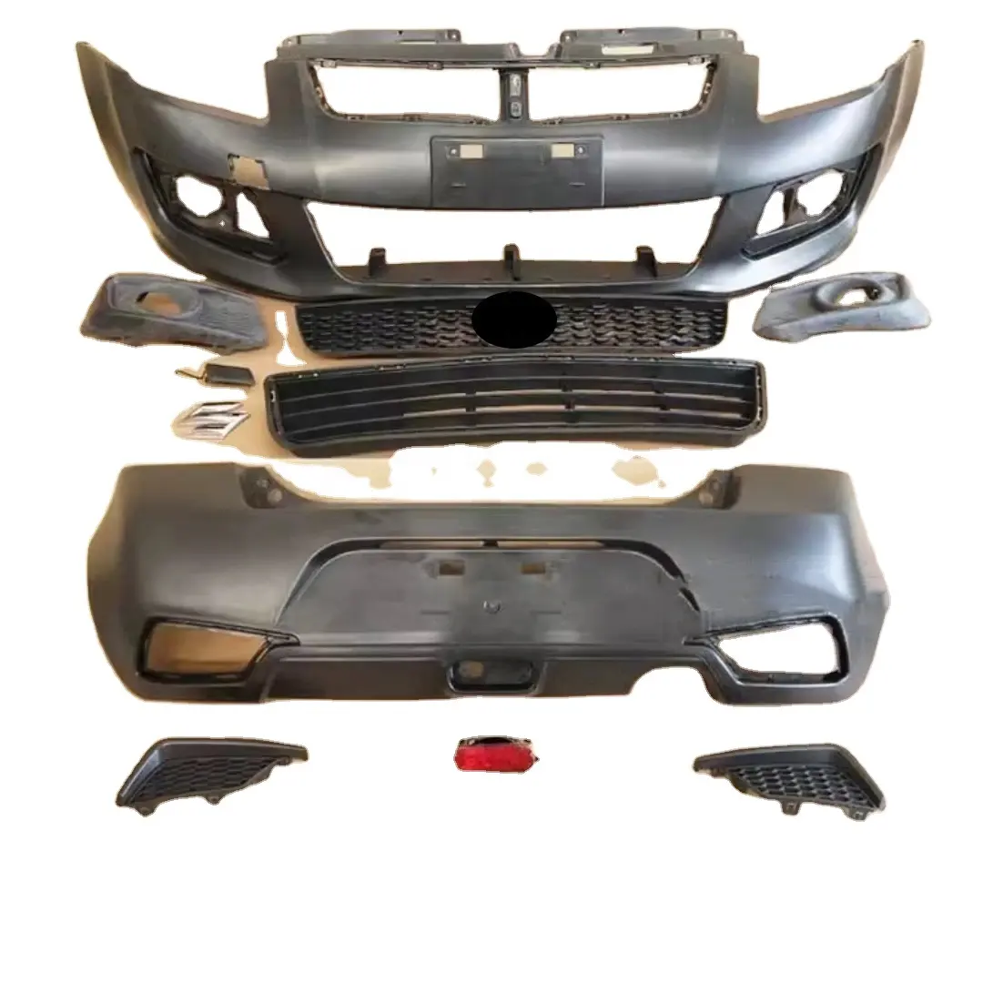 Kit carrozzeria griglia per mascherina per paraurti anteriore posteriore per Suzuki Swift modifica telaio fendinebbia accessori per Auto