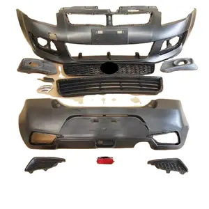 Karosserie-Kit Front-/Hinterstoßstange-Grill-Maske Raster für Suzuki Swift modifizierter Nebellampenrahmen Autozubehör