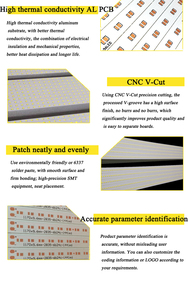 Tùy chỉnh in bảng mạch dài dải <span class=keywords><strong>PCB</strong></span> 2835 SMD LED ống ánh sáng <span class=keywords><strong>PCB</strong></span> - Product Image 6